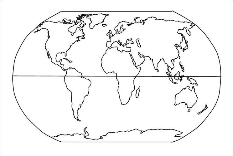 世界地图上的空白区域 世界空白地图自己打自己填