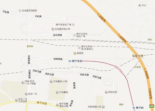 南宁火车站到海城区瀚宇国际有多远 南宁东站