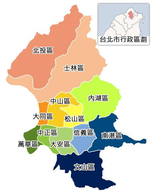 台北市面积多大 台湾22个县市面积排名