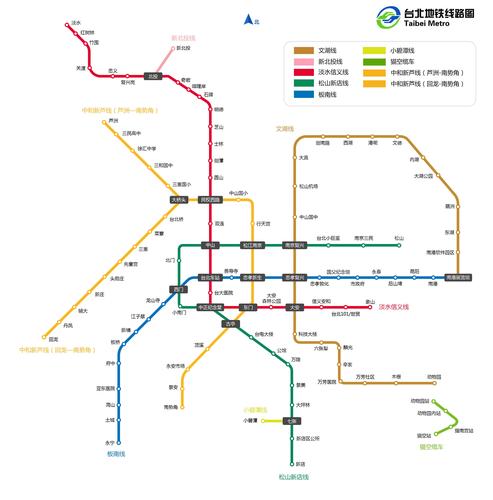 台北港墘是地铁几号线 台北地铁线路图