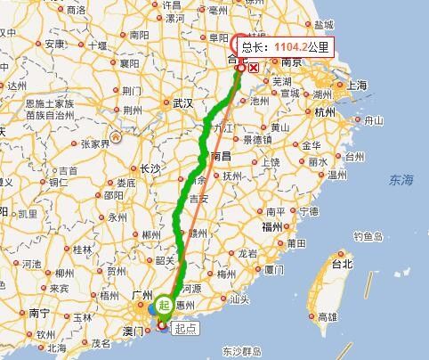 白城到香港多少公里 香港有多远