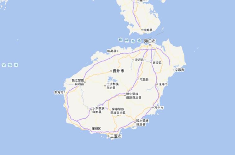 海南省直辖县级行政区划行政区划代码 海南省市县地图