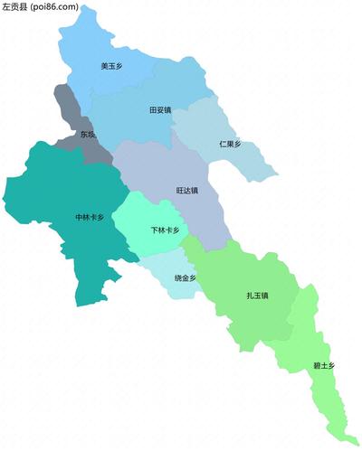 昌都市左贡县行政区划介绍 左贡县地图