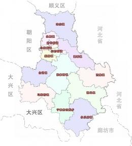 北京市通州区行政区划代码 通州区街道乡镇划分