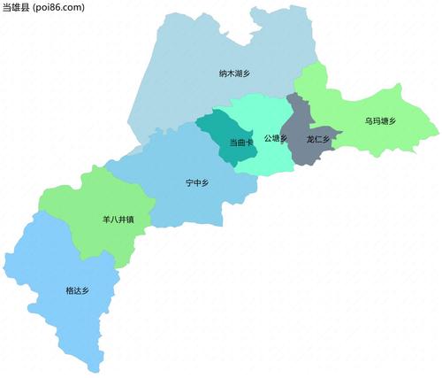 拉萨市当雄县行政区划介绍 当雄县有几个乡镇