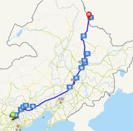 黑河578路公交车路线图 北京到黑河路线图