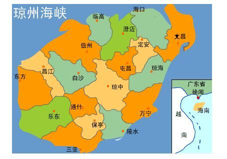 海南省属于哪个地区 海南省是属于广东省吗