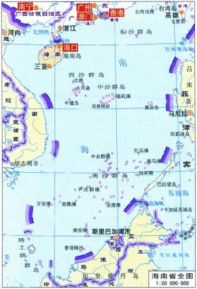三沙市南沙群岛行政区划介绍 海南省三沙市西沙群岛