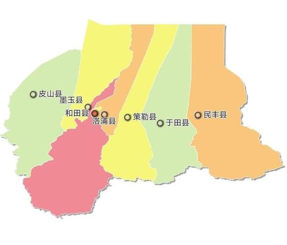 和田地区和田县行政区划介绍 和田市和和田县区别