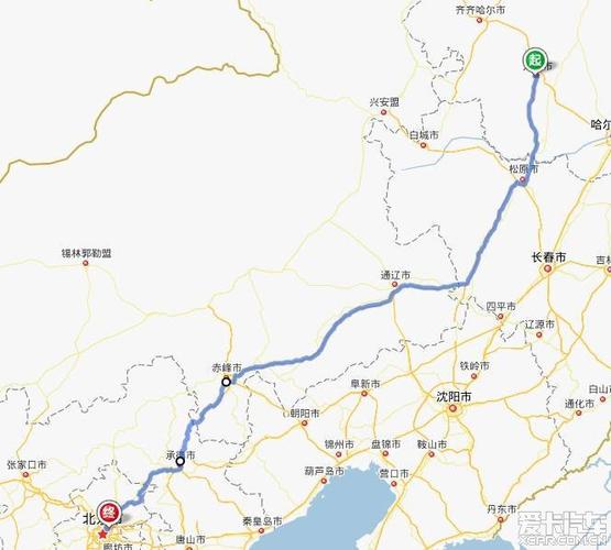 北京到抚松多少公里 北京到松原怎么走最快