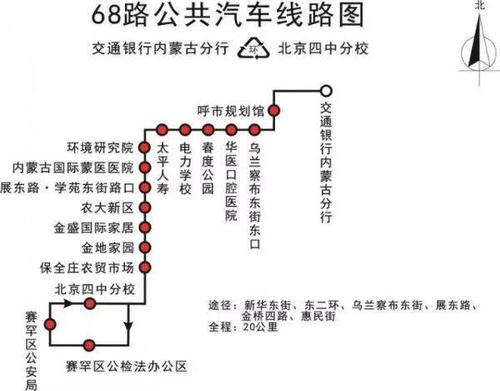 锡林郭勒盟306路公交车路线图