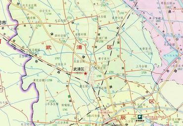 天津市武清区行政区划代码|人口|面积|邮编 武清区行政区划地图